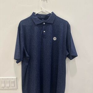 Peter Millar Dark Blue Polo Shirt